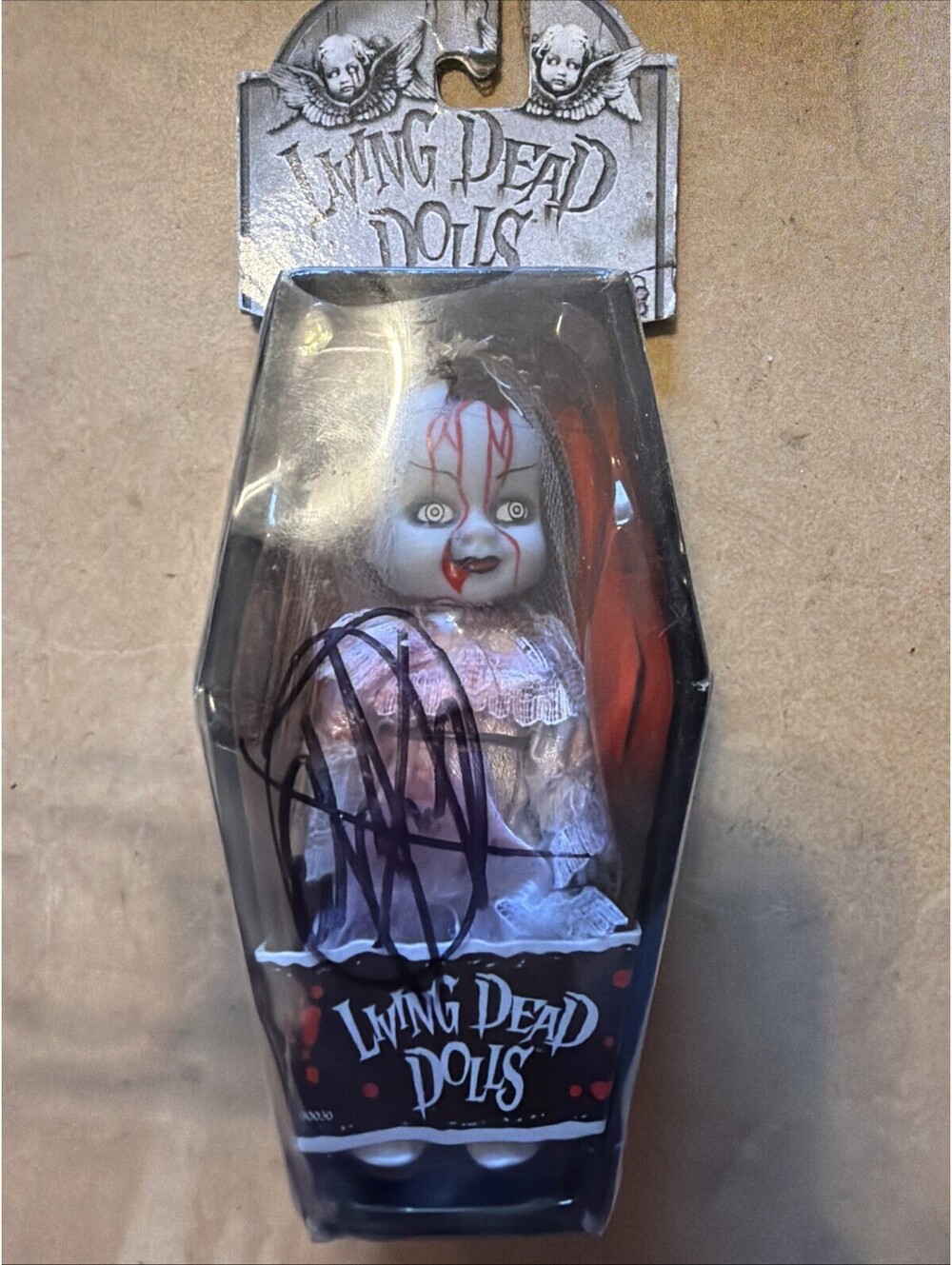 Living Dead Dolls “Died” Mini Series LDD Mezco Sealed #3 Autographed Ed Long